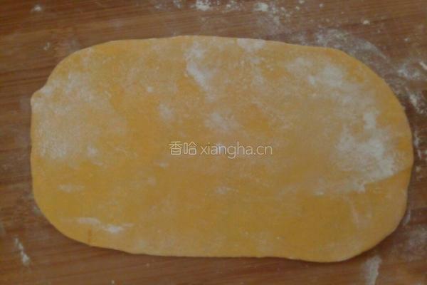 南瓜荷叶饼的做法图解3