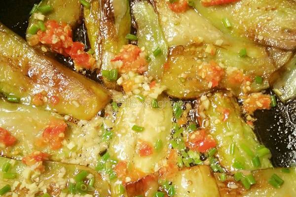 香辣茄子片的做法图解5