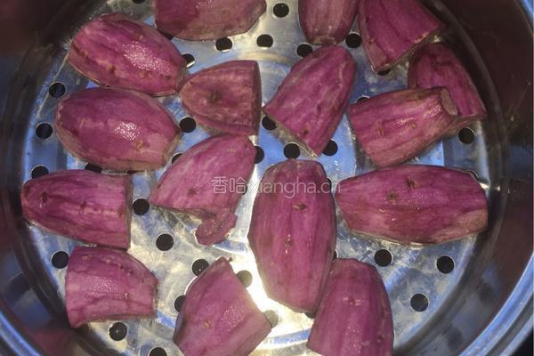 自制紫薯饼干的做法图解4