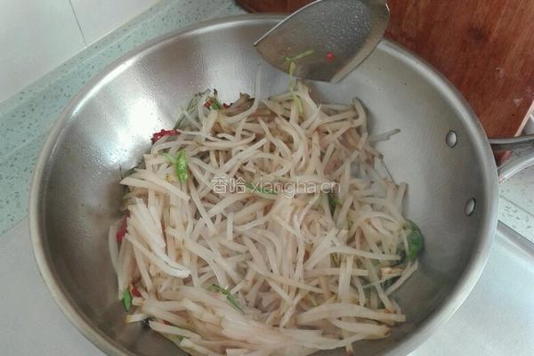 炒咸菜的做法图解8