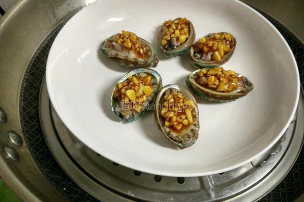 清蒸鲜鲍鱼的做法图解4