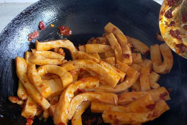 香辣豆腐的做法图解7