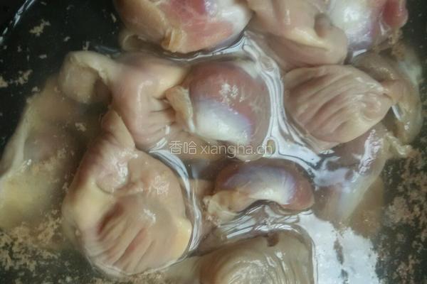 卤鸡胗的做法图解4