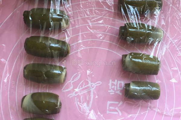 抹茶肉松酥的做法图解7