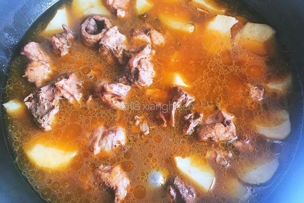 简易版鸡肉炖土豆～的做法图解5