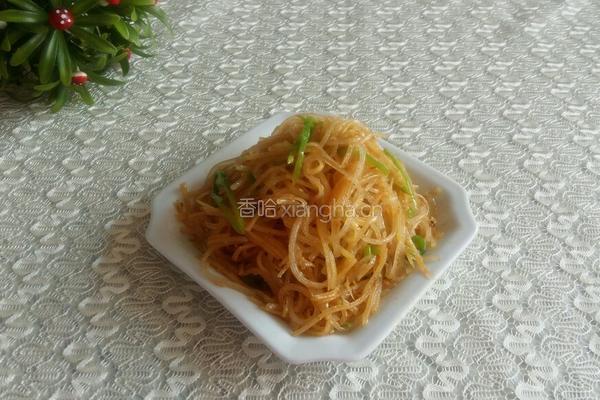 香辣土豆丝炒粉条的做法图解7
