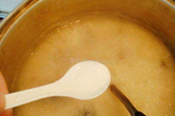 皮蛋瘦肉粥的做法图解9
