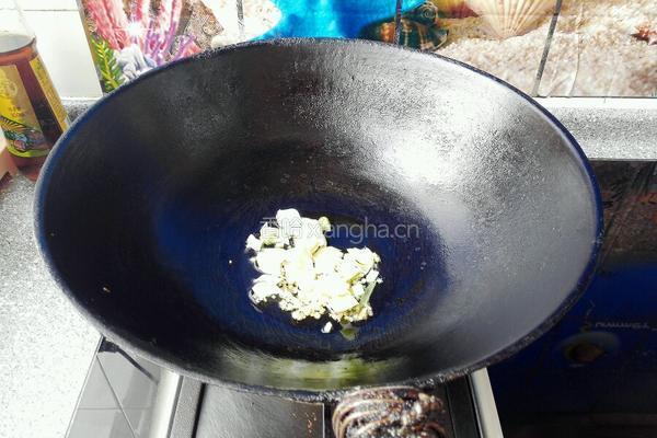 素炒小白菜的做法图解4
