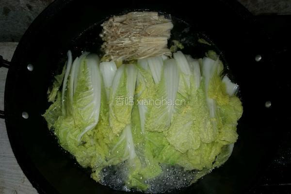 上汤娃娃菜的做法图解3