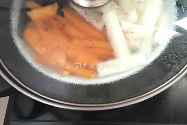 紫薯山药糕的做法图解3