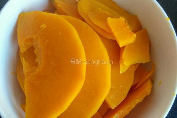 虎皮南瓜饼的做法图解1