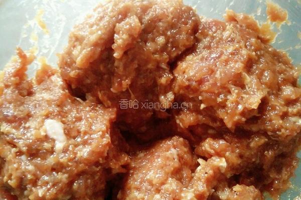 四喜丸子的做法图解2