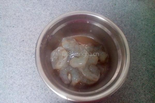 虾仁西兰花的做法图解2