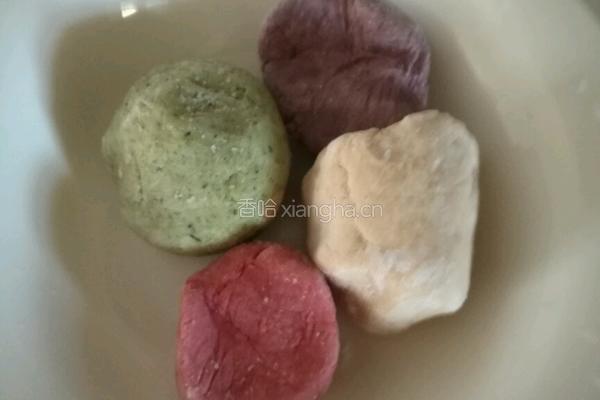 云豆蔬菜汁月饼的做法图解5