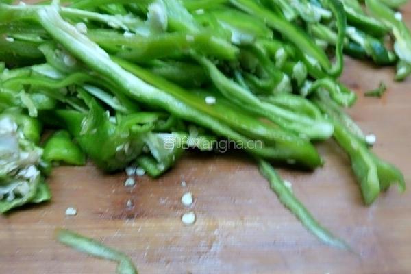 青椒肉丝的做法图解4