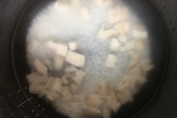 莲藕粥的做法图解4