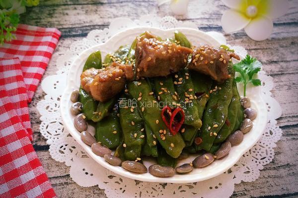 排骨炖豆角的做法图解8
