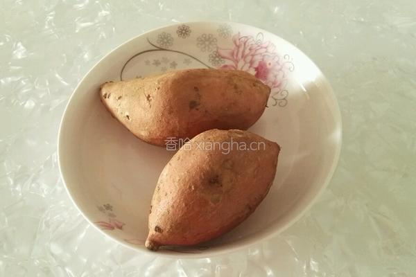 挂霜红薯的做法图解1