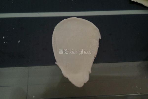 栀子花（面粉制品）的做法图解3