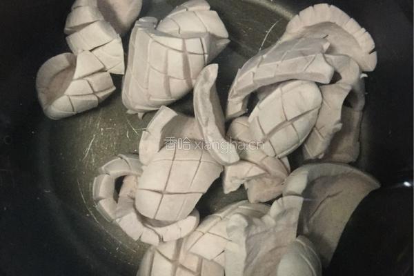 台式麻油腰花的做法图解4