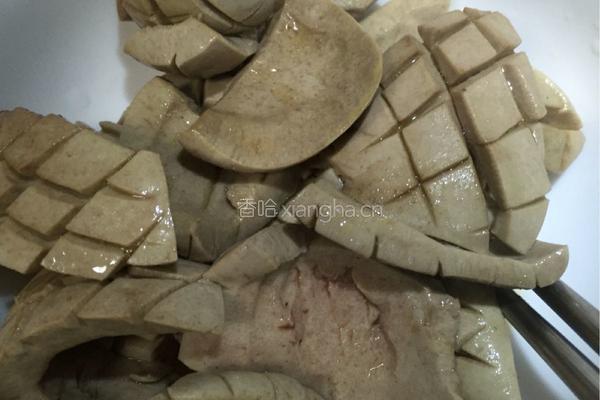 台式麻油腰花的做法图解7