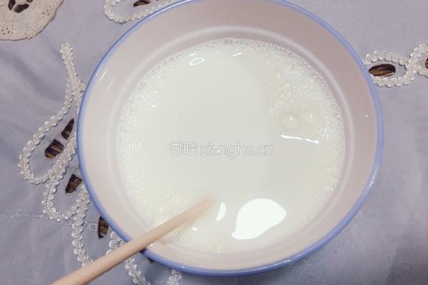 牛奶馒头(奶粉制作)的做法图解3