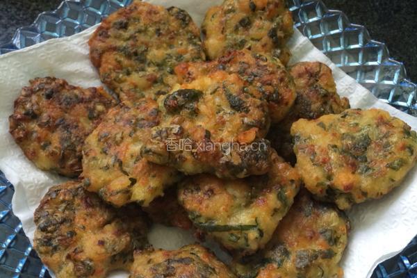 蔬菜虾仁饼的做法图解5