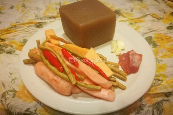 魔芋泡菜的做法图解1