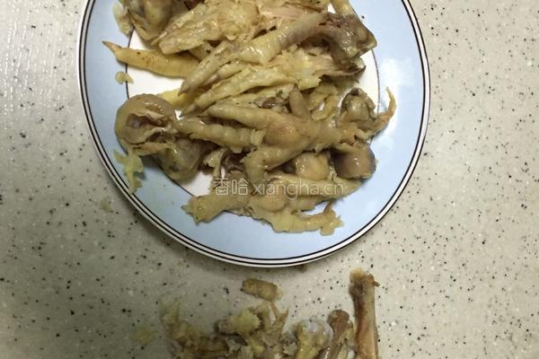 凉拌脱骨鸡爪的做法图解4