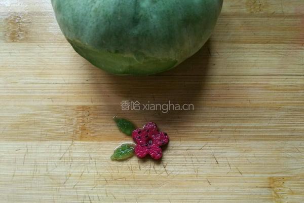 蜂蜜火龙果饭团的做法图解6