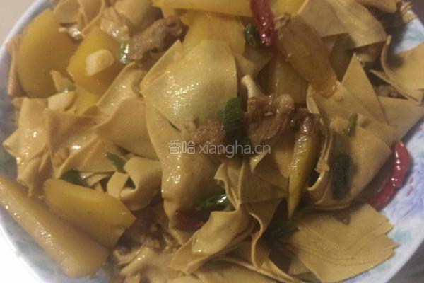 干豆腐炖土豆的做法图解6