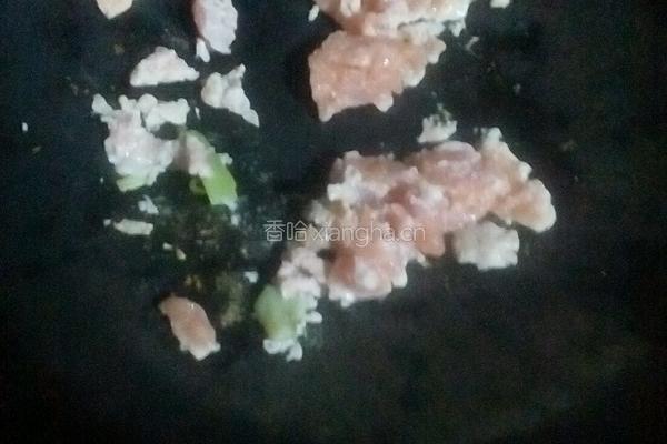 茄子炒肉的做法图解3