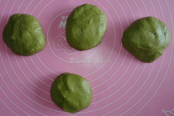酸奶抹茶面包的做法图解3