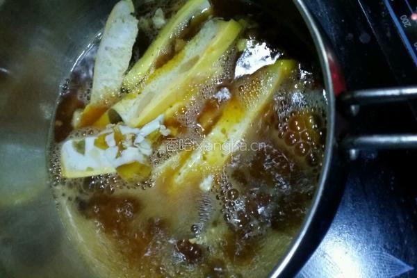 红烧牛肉汤煮面条的做法图解3