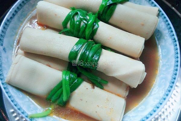蘸酱千张肉卷的做法图解10