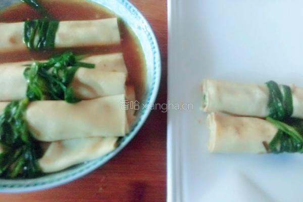 蘸酱千张肉卷的做法图解11