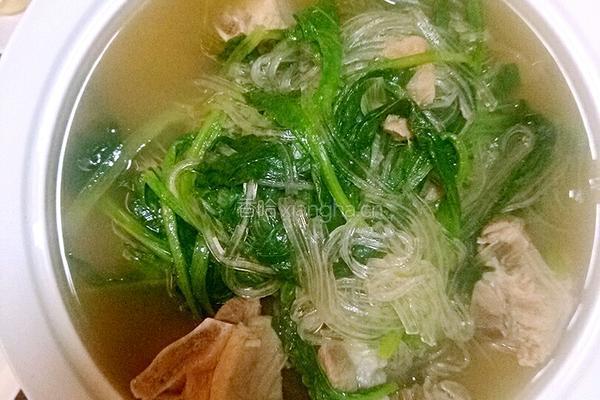 小白菜排骨汤的做法图解11
