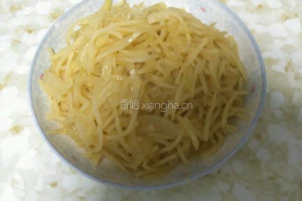 洋葱炒土豆丝的做法图解6