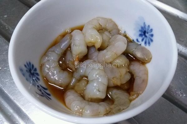 蝦仁玉子豆腐拌西蘭花的做法图解1