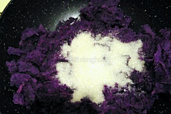 紫薯馅的做法图解5