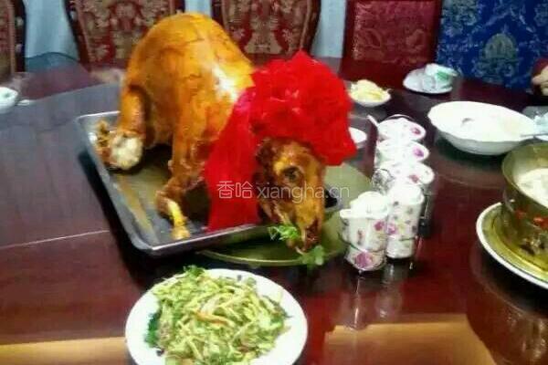 蒙古烤全羊的做法图解3