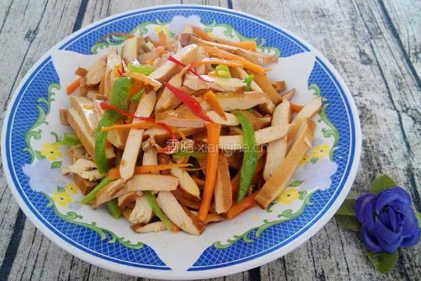 香辣豆腐干的做法图解8