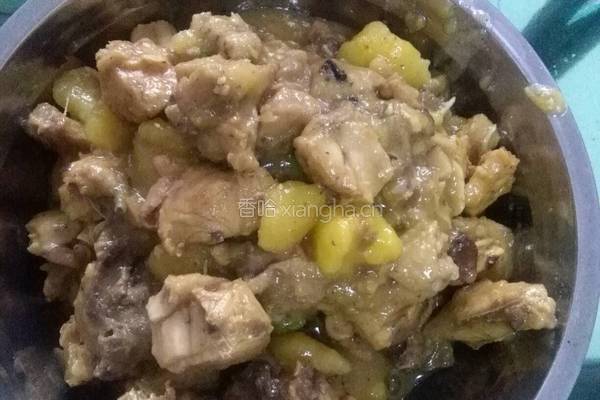 鸡骨架炖土豆的做法图解7