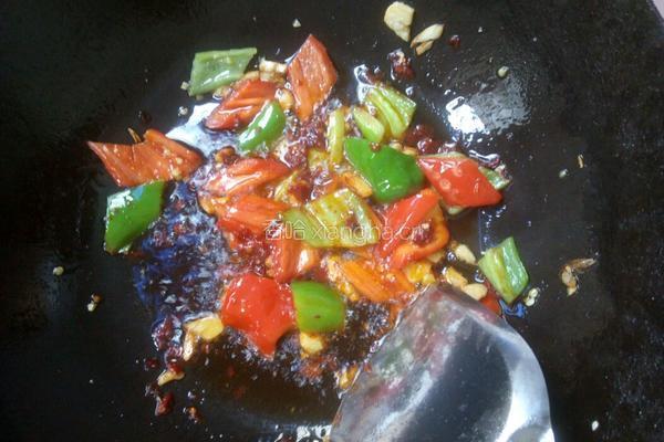 炒腊鸭肉的做法图解4