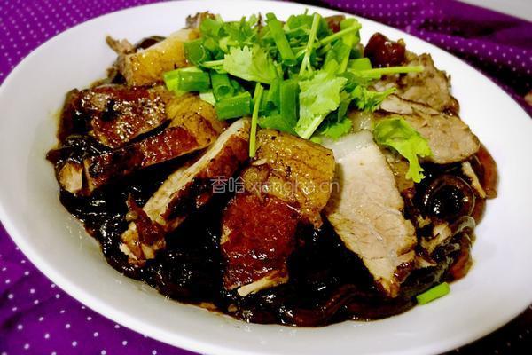 猪肉炖粉条的做法图解4