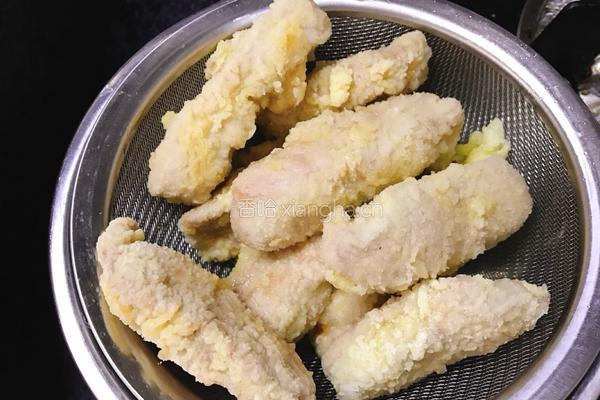 彩椒茄汁排条的做法图解9