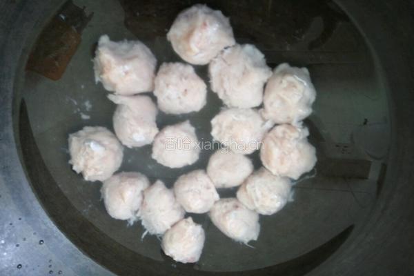 手工鱼丸汤的做法图解9