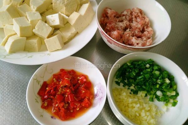 香辣豆腐的做法图解1