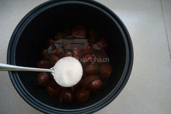 懒人版的电饭煲糖炒板栗的做法图解4