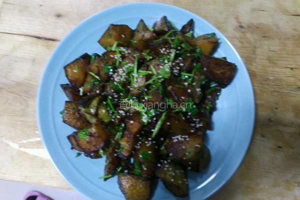 土豆烧茄子的做法图解5